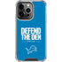 NFL Detroit Lions Team Motto iPhone 16 Pro Clear Case